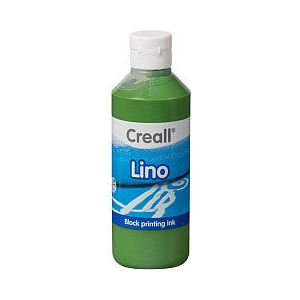 Creall - Linoleumverf creall lino groen 250ml | 1 fles | 6 stuks