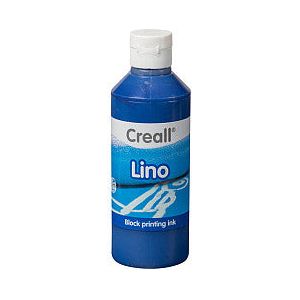 Creall - Linoleumverf creall lino donkerblauw 250ml | 1 fles | 6 stuks