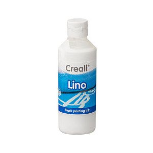 Creall - Linoleumverf creall lino wit 250ml | 1 fles | 6 stuks