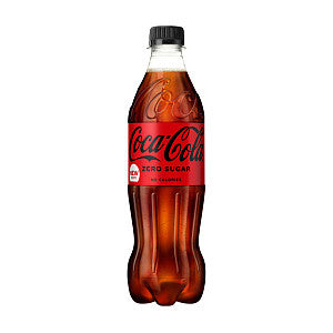 Coca Cola - boisson gazeuse Coca Cola Zero Petfles 500 ml | Retrait une bouteille de 12 x 500 millilitres | 12 pièces