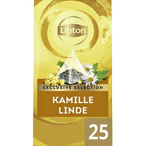 Lipton - Thee lipton exclusive kamille linde 25x2gr | Pak a 25 stuk