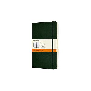 Moleskine - Notitieboek moleskine l 130x210mm lijn hc green | 1 stuk