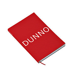 Octàgon - Notebook Octagon Dunno 135x200mm gepunktet rot | 1 Stück