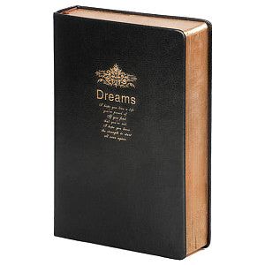 Kalpa - Notitieboek kalpa dreams 214x145x40mm zwart 416pag | Krimp a 1 stuk