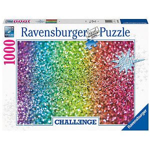 Ravensburger - Puzzle Glitter Challenge 1000 pièces | 1 pièce