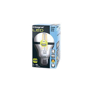 Lampe LED Integral E27 2700K blanc chaud 7W 806lumen