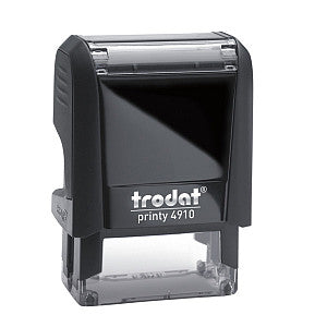 Trodat - Tekststempel printy 4910 perso zwart | 1 stuk