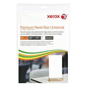 Xerox - Nevertear premium universal a4 136micron wit | Pak a 10 vel