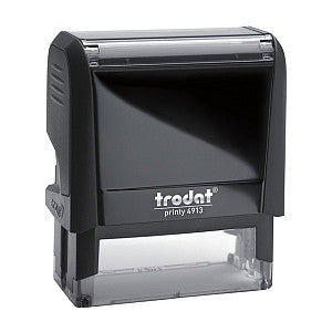 Trodat - Text Stamp Printy 4913 Personne noire | 1 pièce