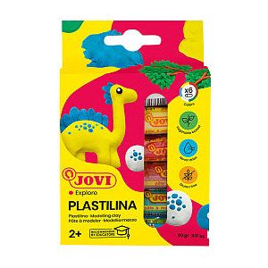 Pâte à modeler Jovi Plastalina 15gr couleurs standards