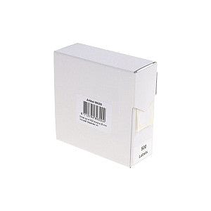 Rilldruck - Etikett 25mm 500st auf Roll White | Box ein 500 -Etikett