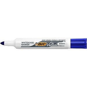 Bic - Viltstift bic 1711 whiteboard rond l blauw | Omdoos a 12 stuk
