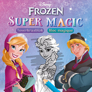 Bloc à gratter magique Deltas Super Magic Disney Frozen