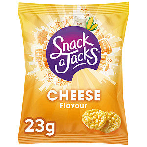 Snack-a-Jacks - Mini rijstwafels cheese | Doos a 8 stuk