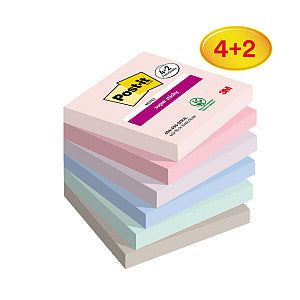 Post-it® Super Sticky Notes Soul 4+2 gratuit