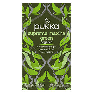 Pukka - Thee supreme matcha green tea 20 zakjes | Pak a 20 zak