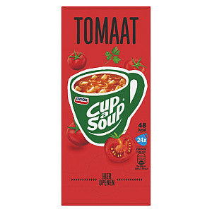Unox - Cup-a-soup tomaat 140ml | Doos a 24 portie | 4 stuks