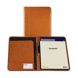 Brepols - Folder d'écriture Brepols Palerme Fashion A5 Camel | 1 pièce