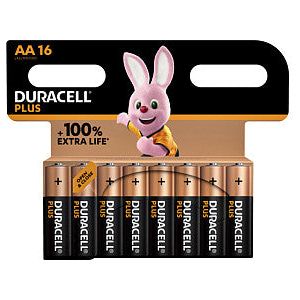 Duracell - Batterij duracell plus aa 16st | Blister a 16 stuk