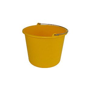 Cleaninq - Emmer 12 liter geel | 1 stuk
