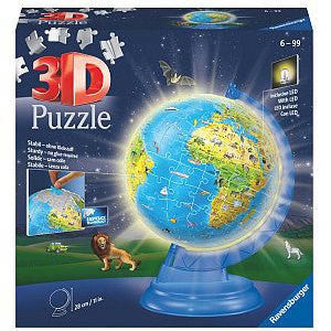 Ravensburger - 3d puzzel globe night edition xxl | 1 doos