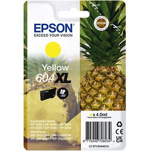 Epson - Inkcartridge Epson 604xl T10H44 Yellow | 1 Stück