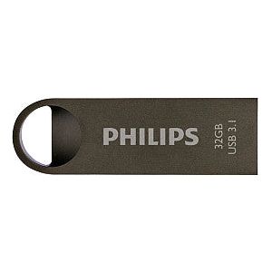 Philips - Stick USB Philips Moon 32 Go 3.1 | Blister un 1 morceau