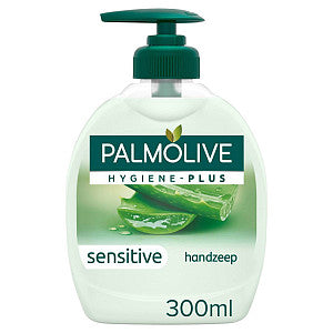 Palmolive - Handzeep palmolive plus sensitive aloe milde 300ml | Doos a 6 fles x 300 milliliter