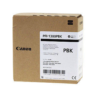 Canon - Inktcartridge canon pfi-1300 foto zwart | 1 stuk