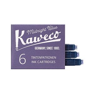 Kaweco - Inktpatroon kaweco blauwzwart | Doos a 6 stuk