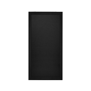 Europel - Krijtbord europel met lijst 50x100cm zwart | 1 stuk