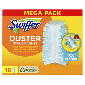 Swiffer - Duster Navulus Box mit 18 Teilen | Pak ein 18 -Stück | 3 Stück