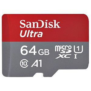 Sandisk - Geheugenkaart microsdxc ultra 64gb | 1 stuk