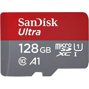 Sandisk - Microsdxc ultra 128gb 140mb/s c10 - sda uhs-i | 1 stuk