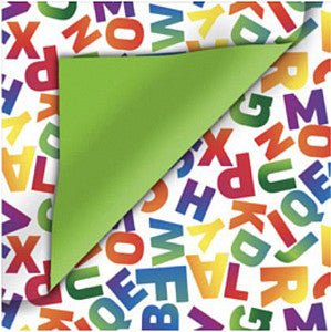 Special Giftwrap - Tijdschriftenzak special wrap 25x4x34cm letters | Seal a 100 stuk