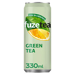 Fuze Tea - Frisdrank fuze tea green blik 330ml | Tray a 24 blik x 330 milliliter