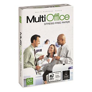 MultiOffice - Kopieerpapier multioffice a4 80gr wit | Pak a 500 vel | 5 stuks
