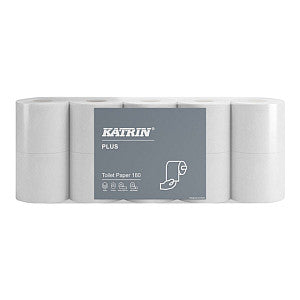 Katrin - Papier toilettes Katrin plus 4laags 180vel 70 rouleaux | Pack de 70 rouleaux