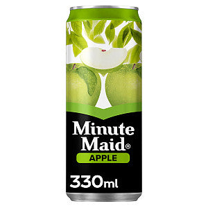 Minute Maid - Soft Drink Minute Maid Appelsap Can 330ml | 24 pièces