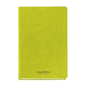 Aurora - Notitieboek aurora capri a5 192blz lijn 80gr groen | 1 stuk | 10 stuks