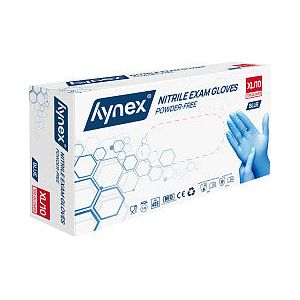 HYNEX - GLANT HYNEX XL NITRIL 100ST BLUE | Emballez un 100 pièces | 10 morceaux