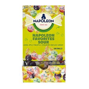 Napoleon - Snoep napoleon favourites dispenser 240st | Display a 240 stuk