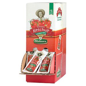 Oliehoorn - Tomaten -Ketchup -Ölhorn -Beutel 150x15ml | Zeigen Sie ein 150 -Stück an