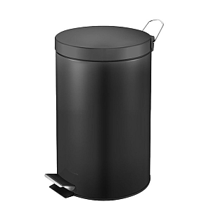 Vepa Bins - Afvalbak pedaalemmer 12 liter zwart | 1 stuk