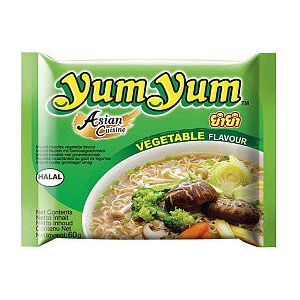 Yum Yum - Noodles groenten 60gr  | 30 stuks