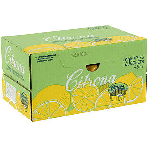 Citrona - Citroencups citrona 120x4.9ml | Doos a 120 stuk