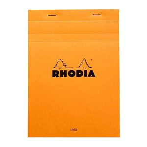 Rhodia - Schrijfblok a5 lijn 160pag 80gr kantln or | 1 stuk