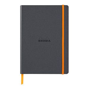 Rhodia - Notebook A5 Line 80 Vel 90gr Titanium | 1 pièce