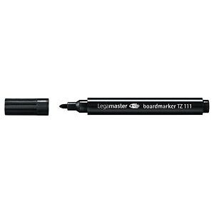 Legamaster - Viltstift legamaster tz111 whiteboard mini zwart  | 10 stuks