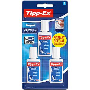 TIPP -EX - Fluide de correction 20 ml | Blister un 3 pièces